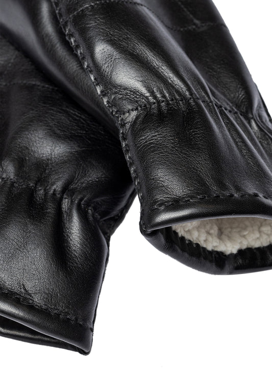 Leðurlúffur SD09, svartar