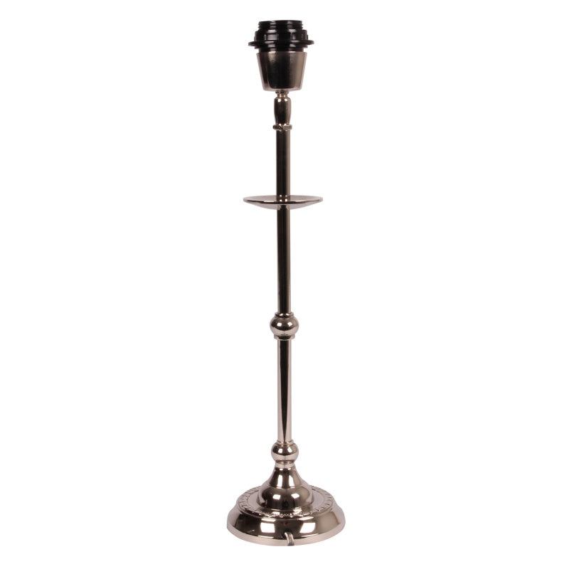 Lampastandur 45 cm, silfur