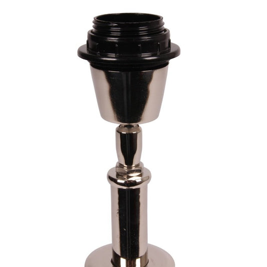 Lampastandur 39 cm, silfur