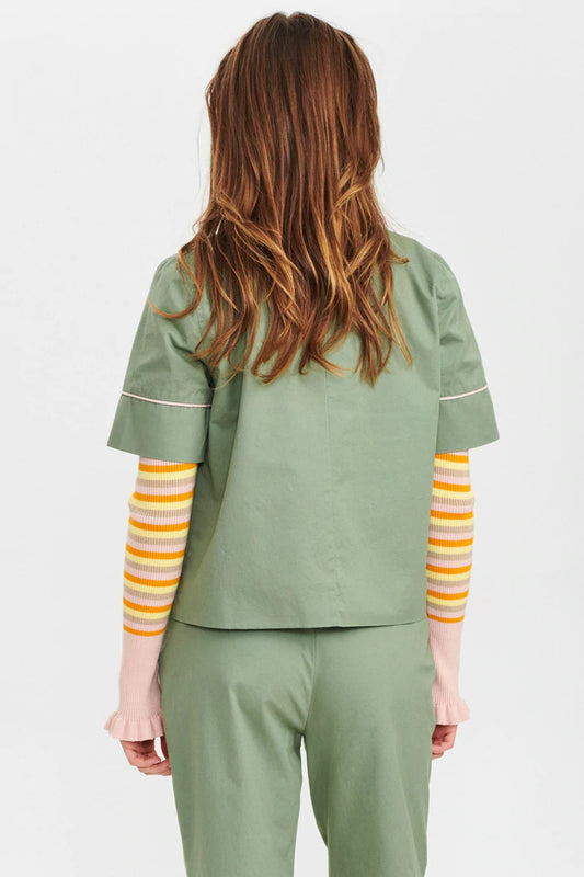 Drew stuttermaskyrta/ jakki