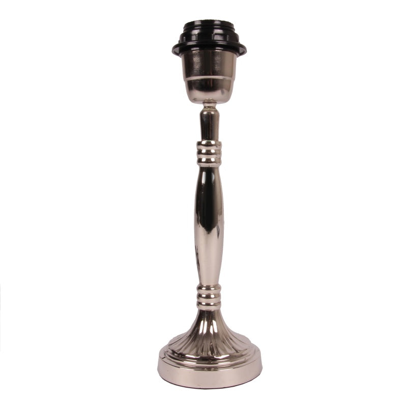 Lampastandur 23 cm, silfur