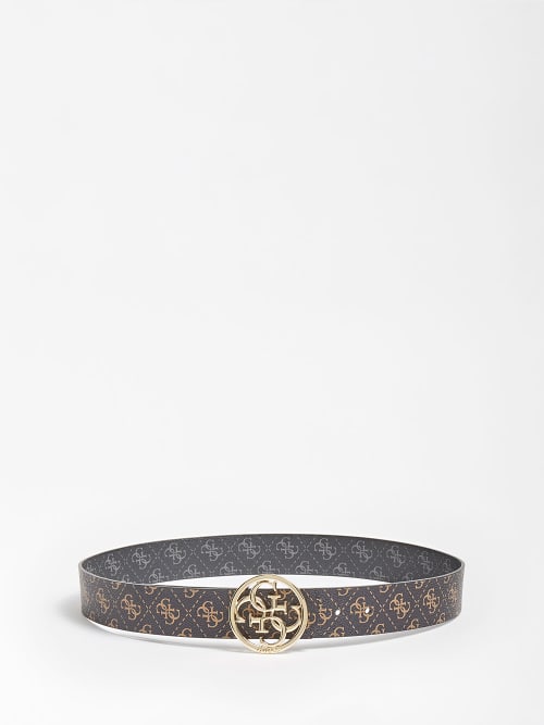 Guess belti, dökkbrúnt/grátt