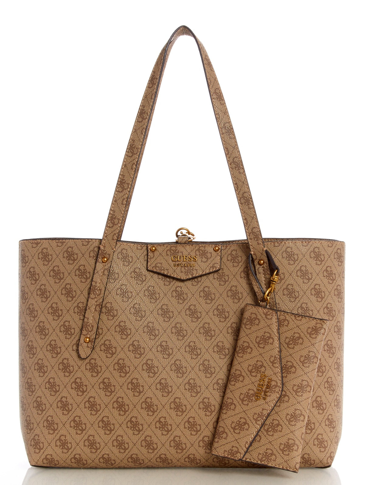 Guess Brenton Tote 3 in 1 veski, latte