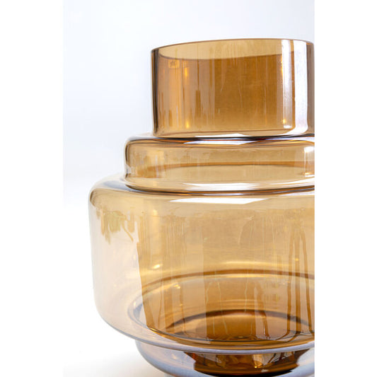 Glossy vasi stærri, brúnn