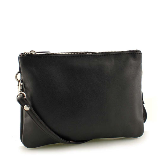 Oslo Lux leðurveski, svart