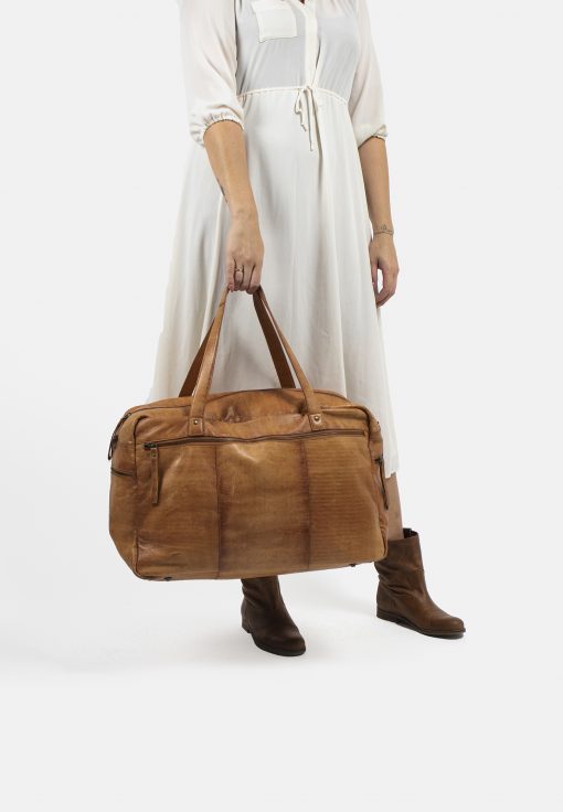 Signe Weekendtaska, walnut