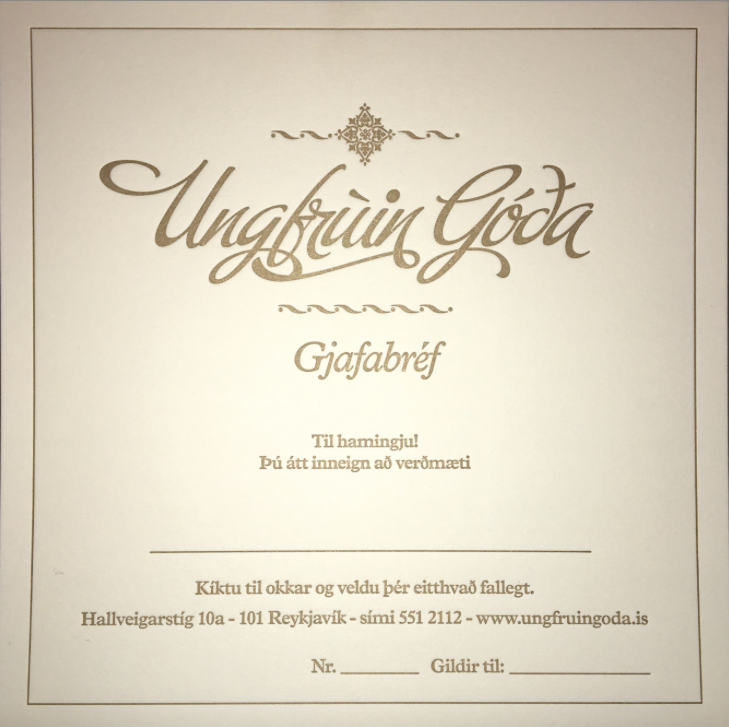 Gjafabréf - Þú velur upphæðina!