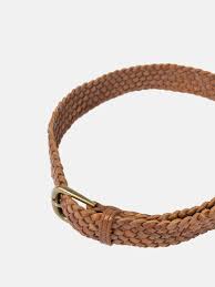 Harper leðurbelti, walnut