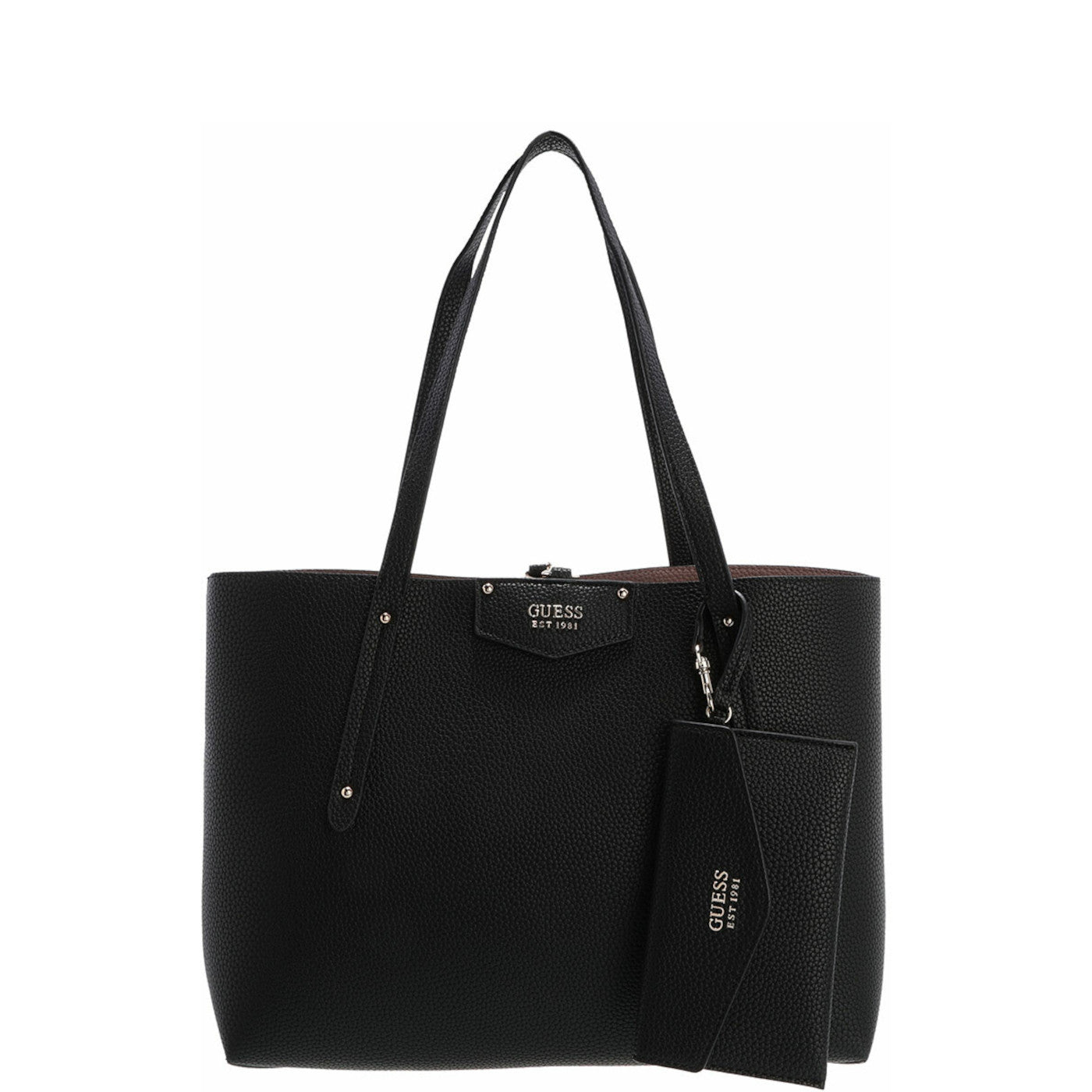 Brenton Guess 3 in 1 shopper veski, svart