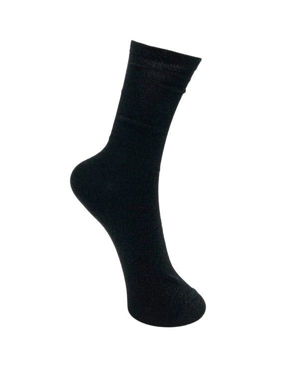 Lurex sokkar, svartir