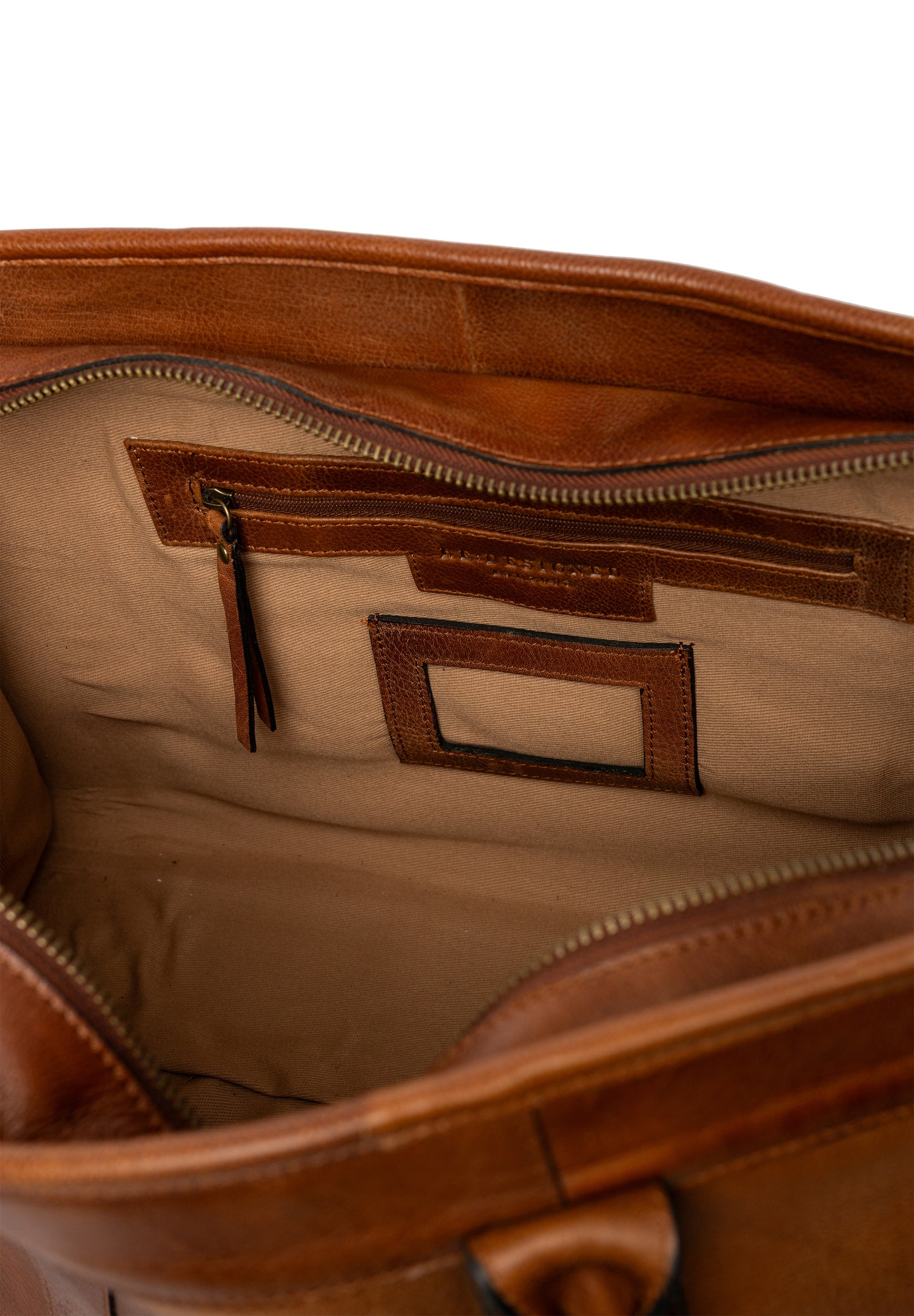 Mumi leðurtaska, walnut