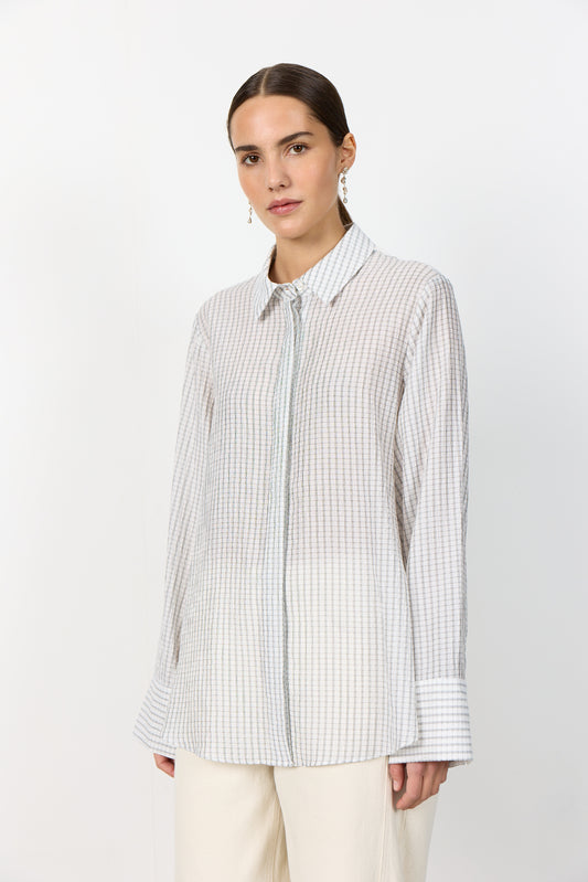 Patty blússa, hvít