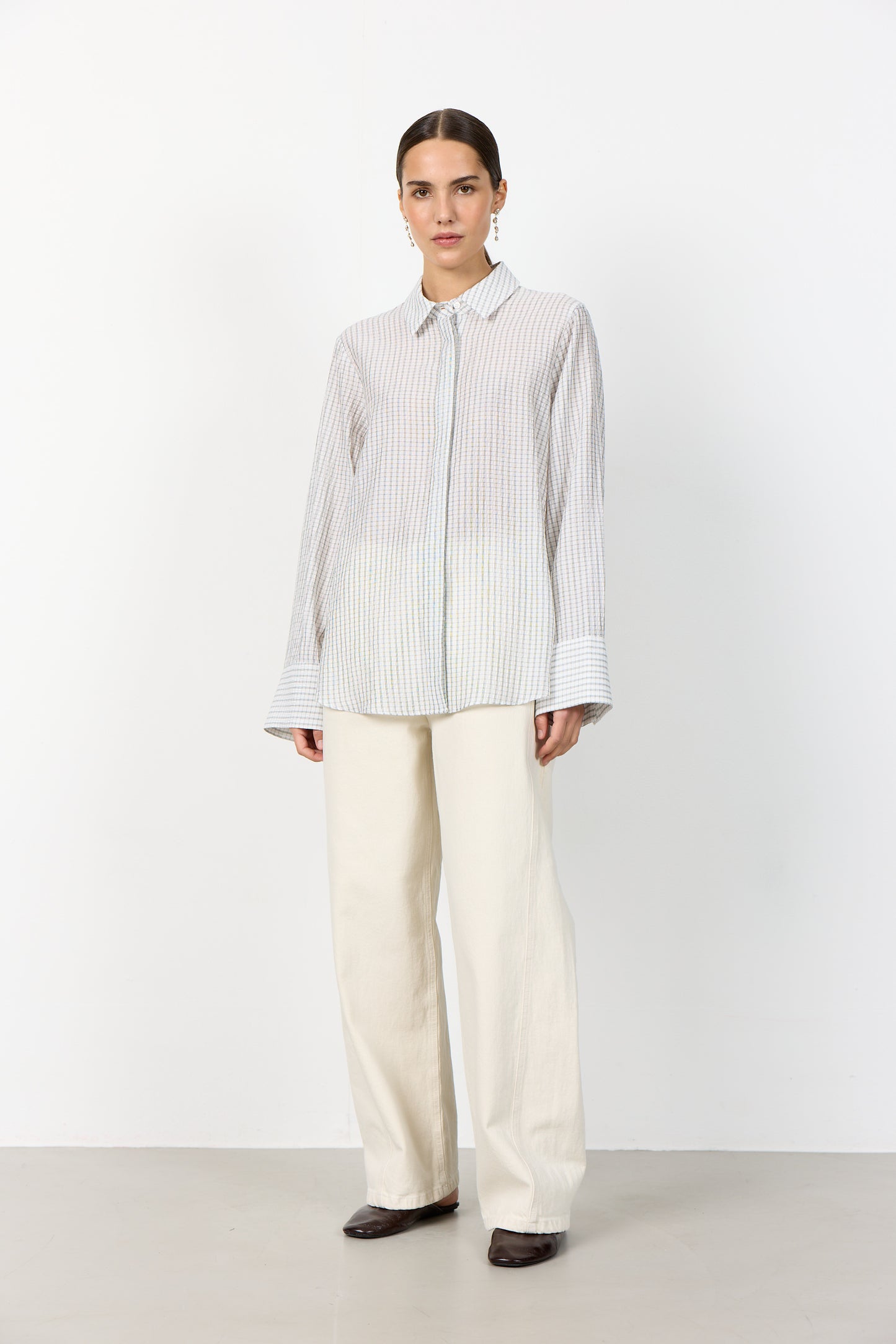 Patty blússa, hvít