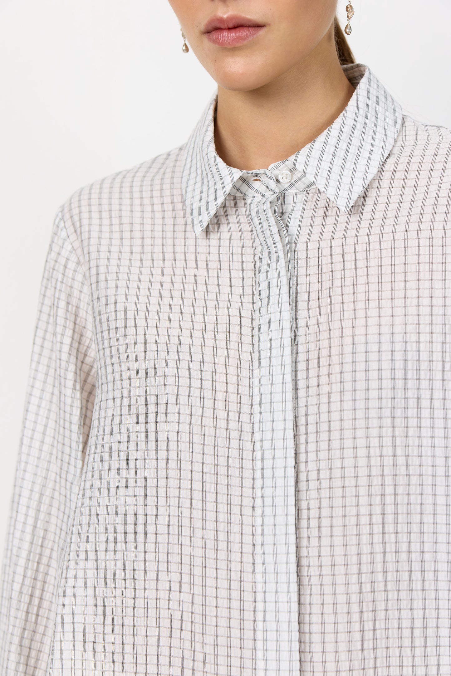 Patty blússa, hvít