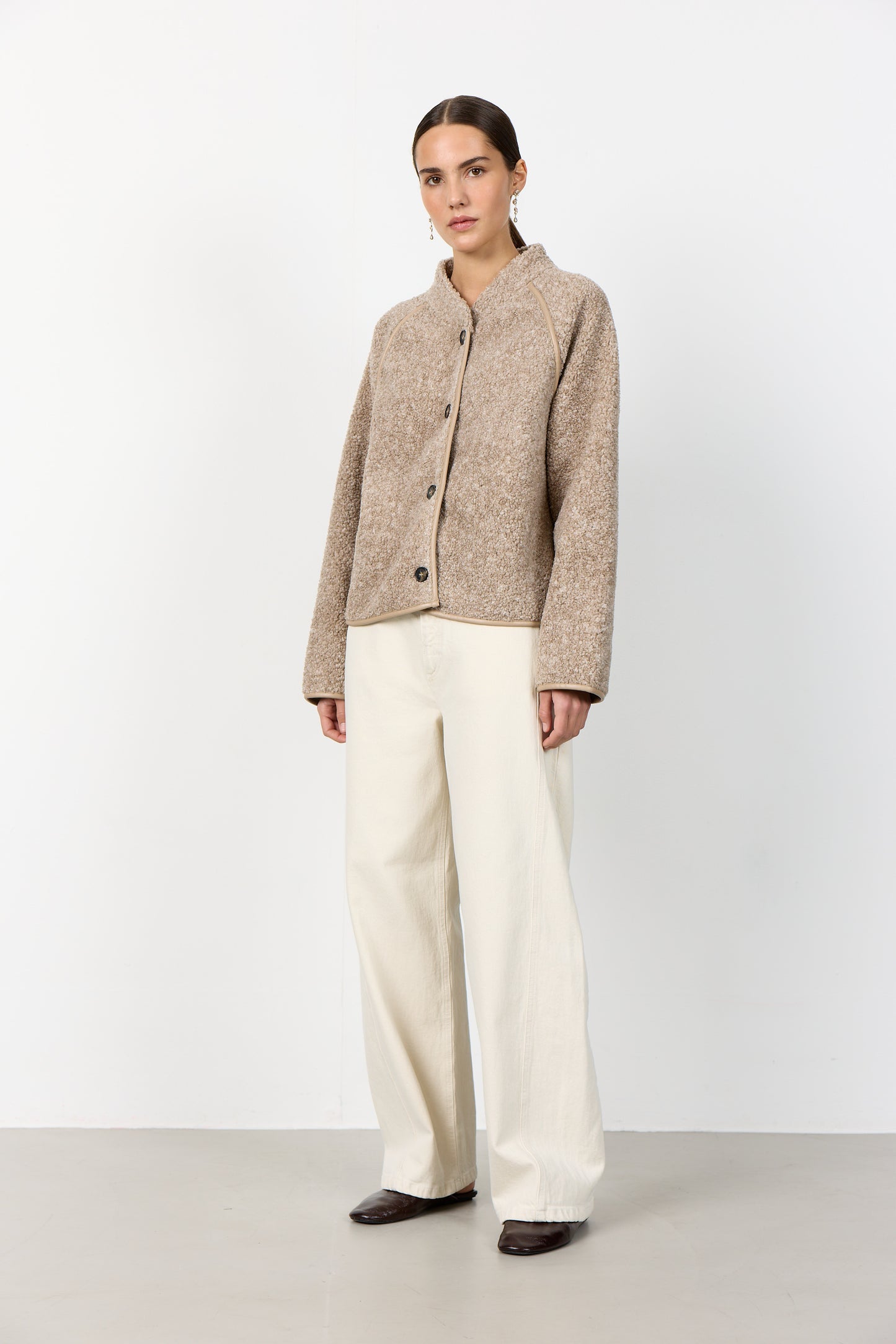 Pernille jakki, brúnn