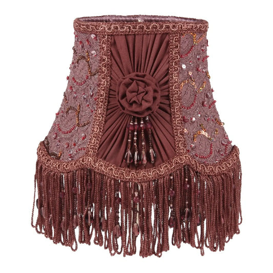 Lampaskermur 20cm, antikbleikur