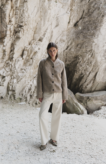 Pernille jakki, brúnn