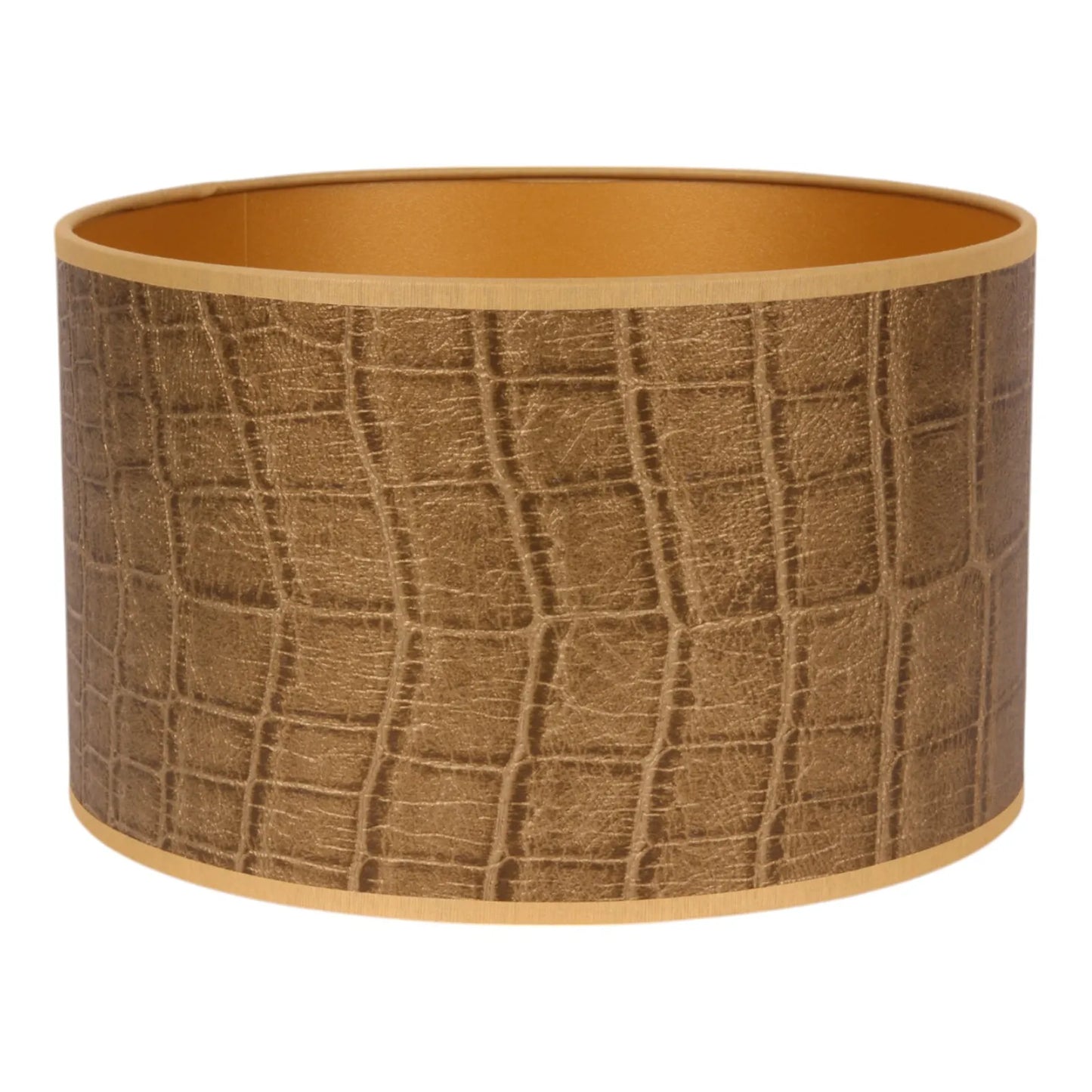 Lampaskermur 15x25 cm, gylltur