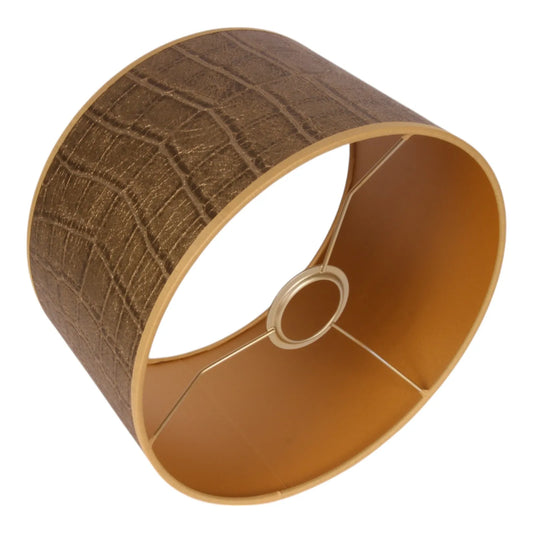 Lampaskermur 15x25 cm, gylltur