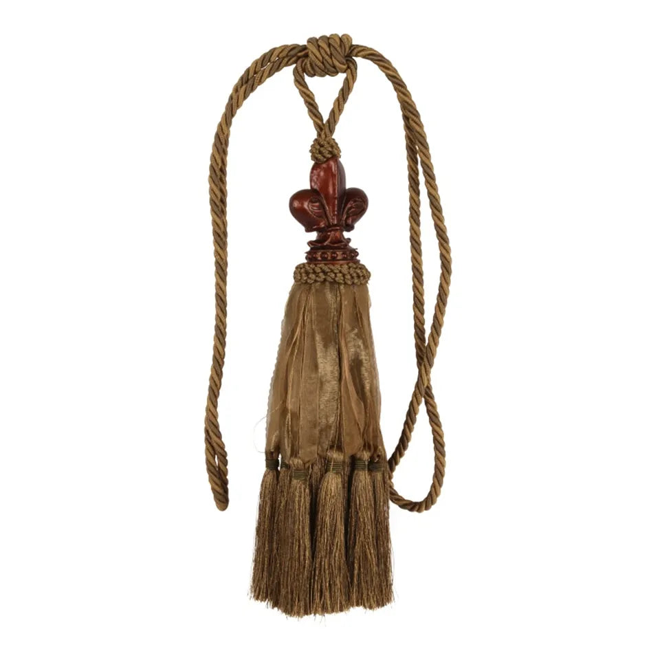 Tassel gardínuhengi, græntóna