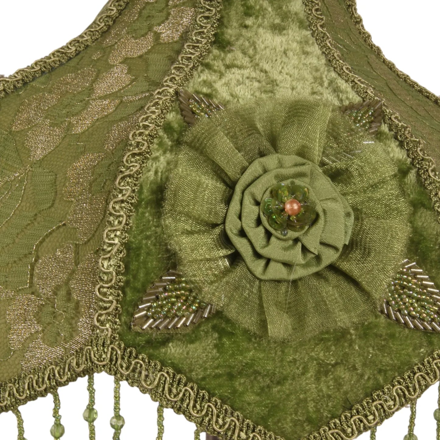 Lampaskermur 28cm, grænn