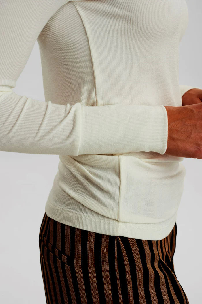 Bowie rúllukragabolur/ peysa, off white