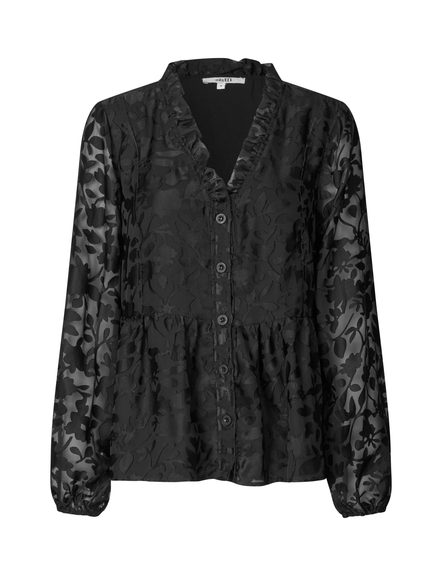 Gorgia-M blússa, svört