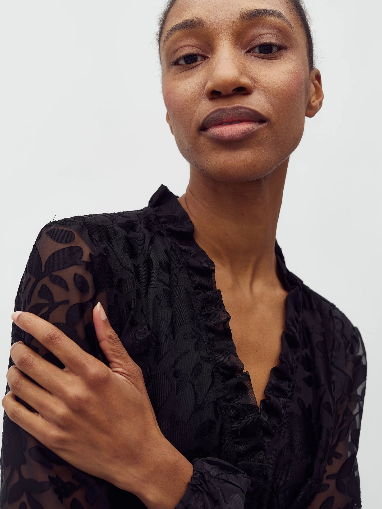 Gorgia-M blússa, svört