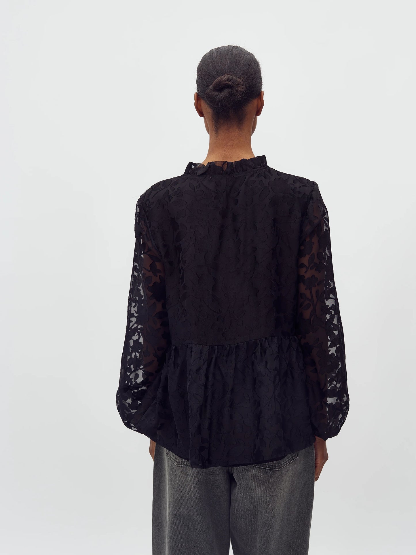 Gorgia-M blússa, svört