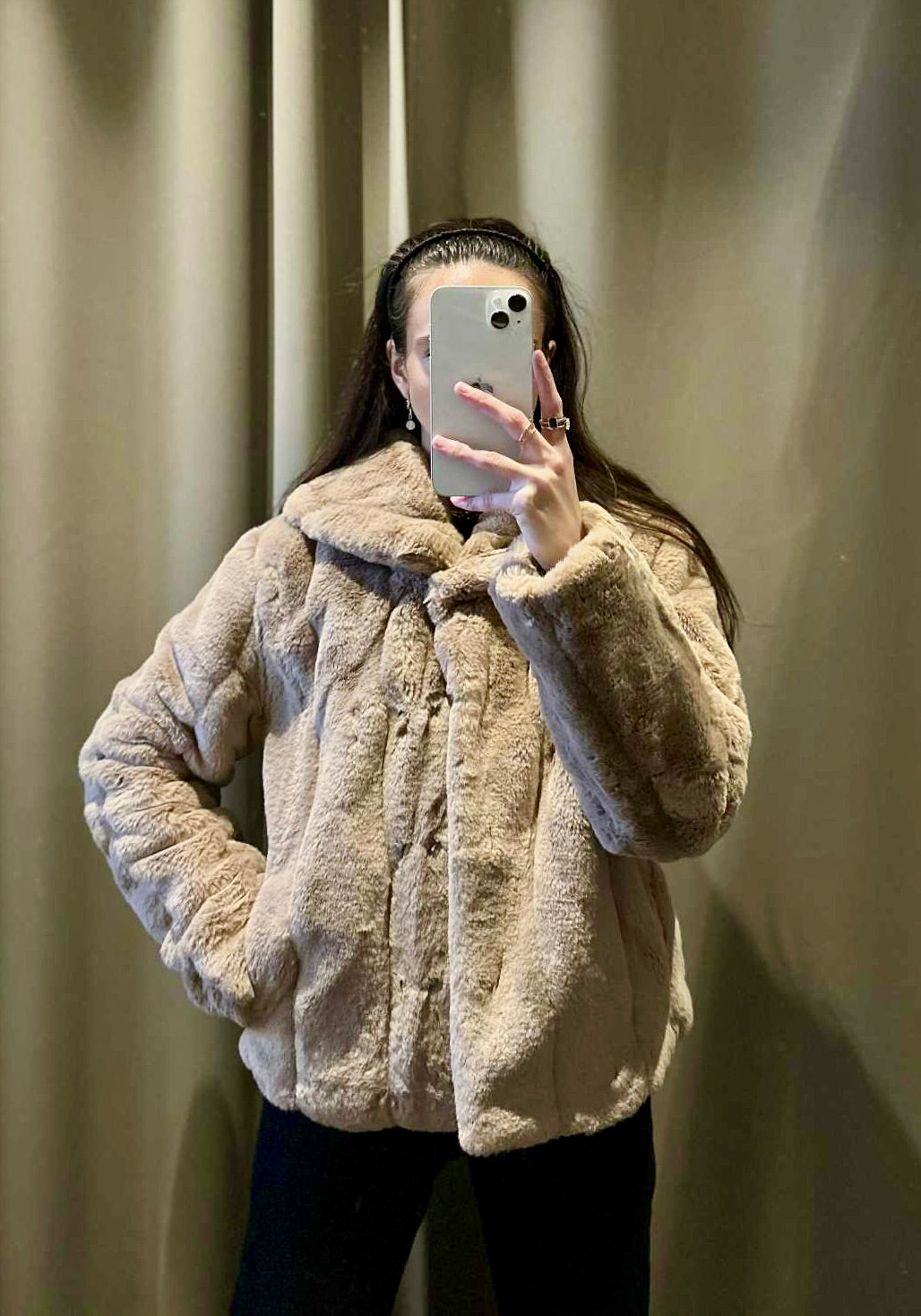 Sophy Guess pels, ljósbrúnn