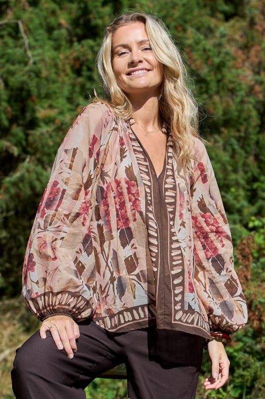 Rosewood blússa, rose