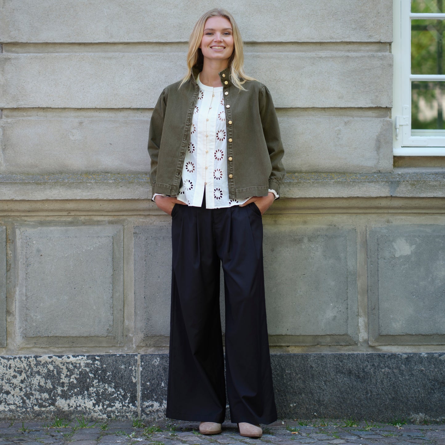 Figga skyrta/jakki, Army grænn