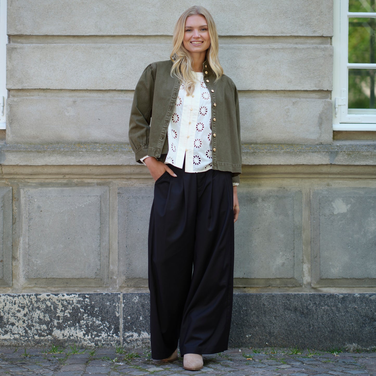 Figga skyrta/jakki, Army grænn