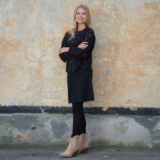 Avery blússa, svört