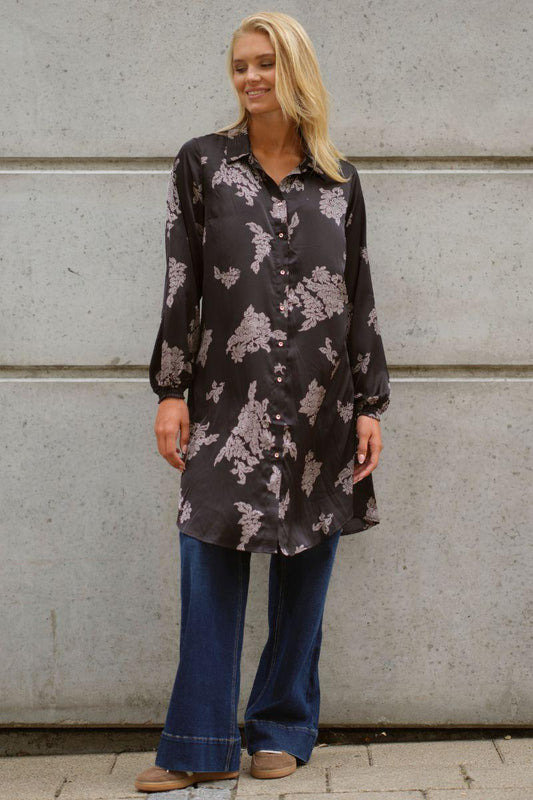 Silje kjóll, svartur