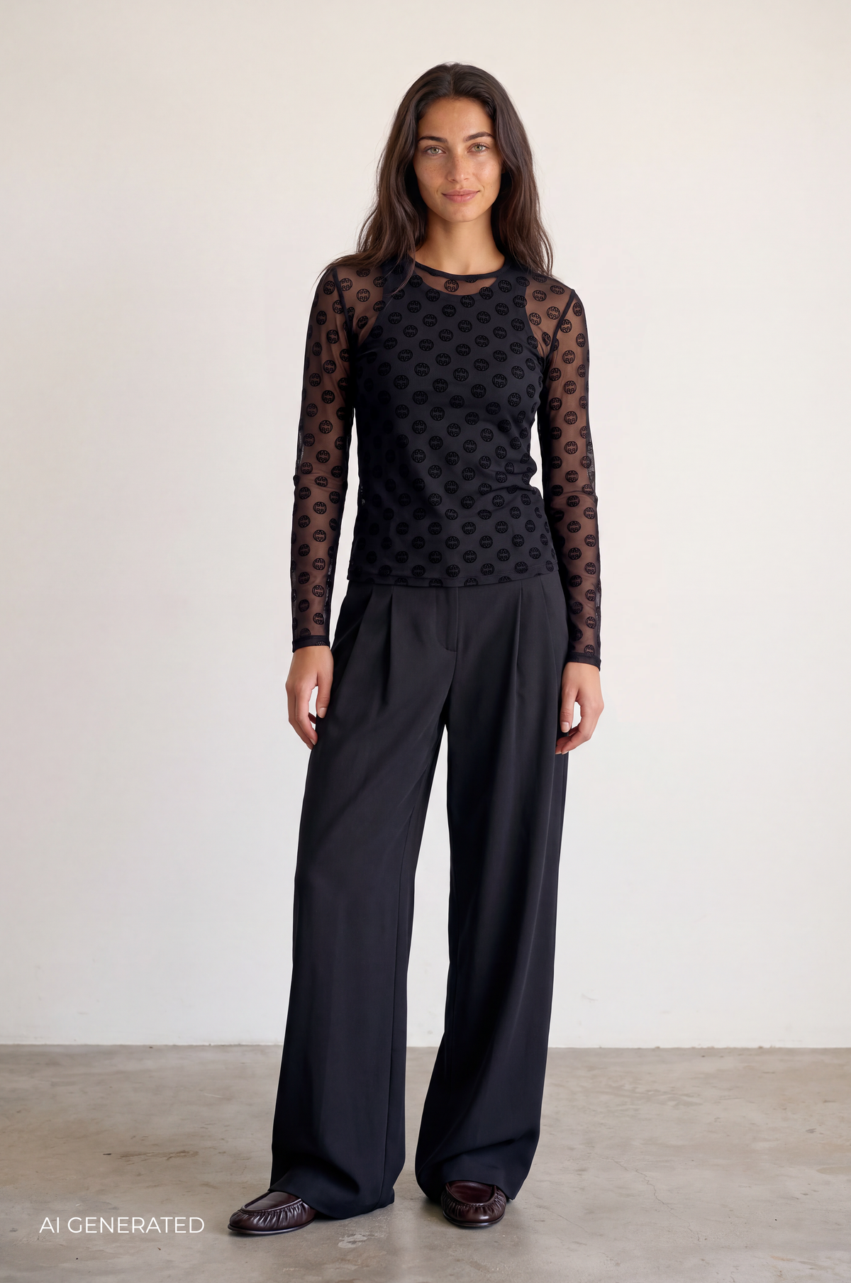 Tela mesh bolur, svartur logoprint