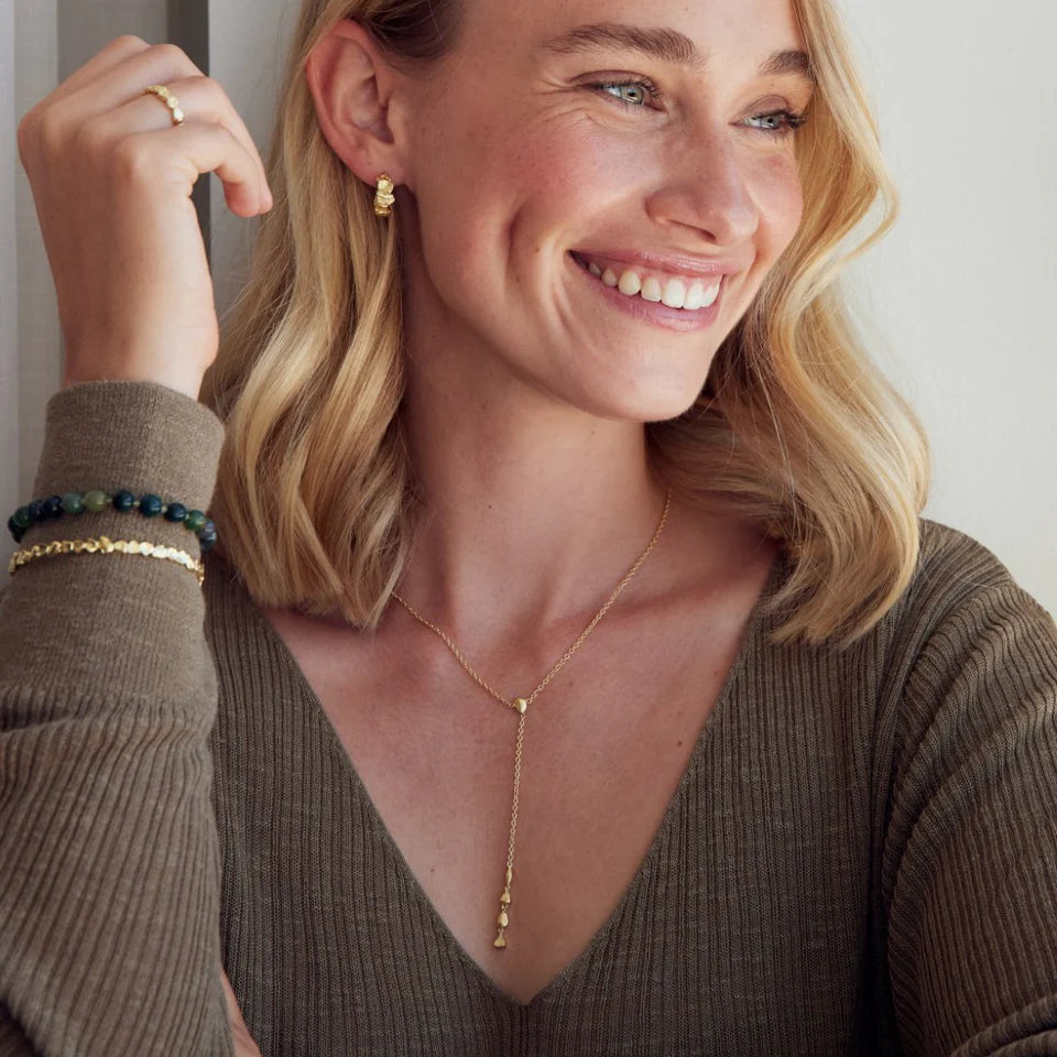 Gretha hálsmen, gull og silfur