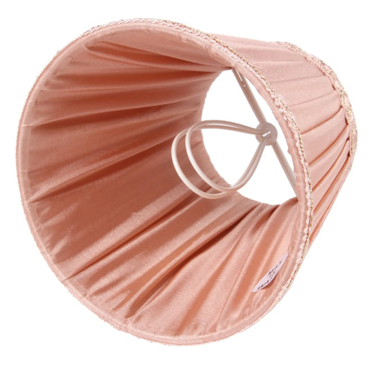 Lampaskermur satín 11cm, bleikur