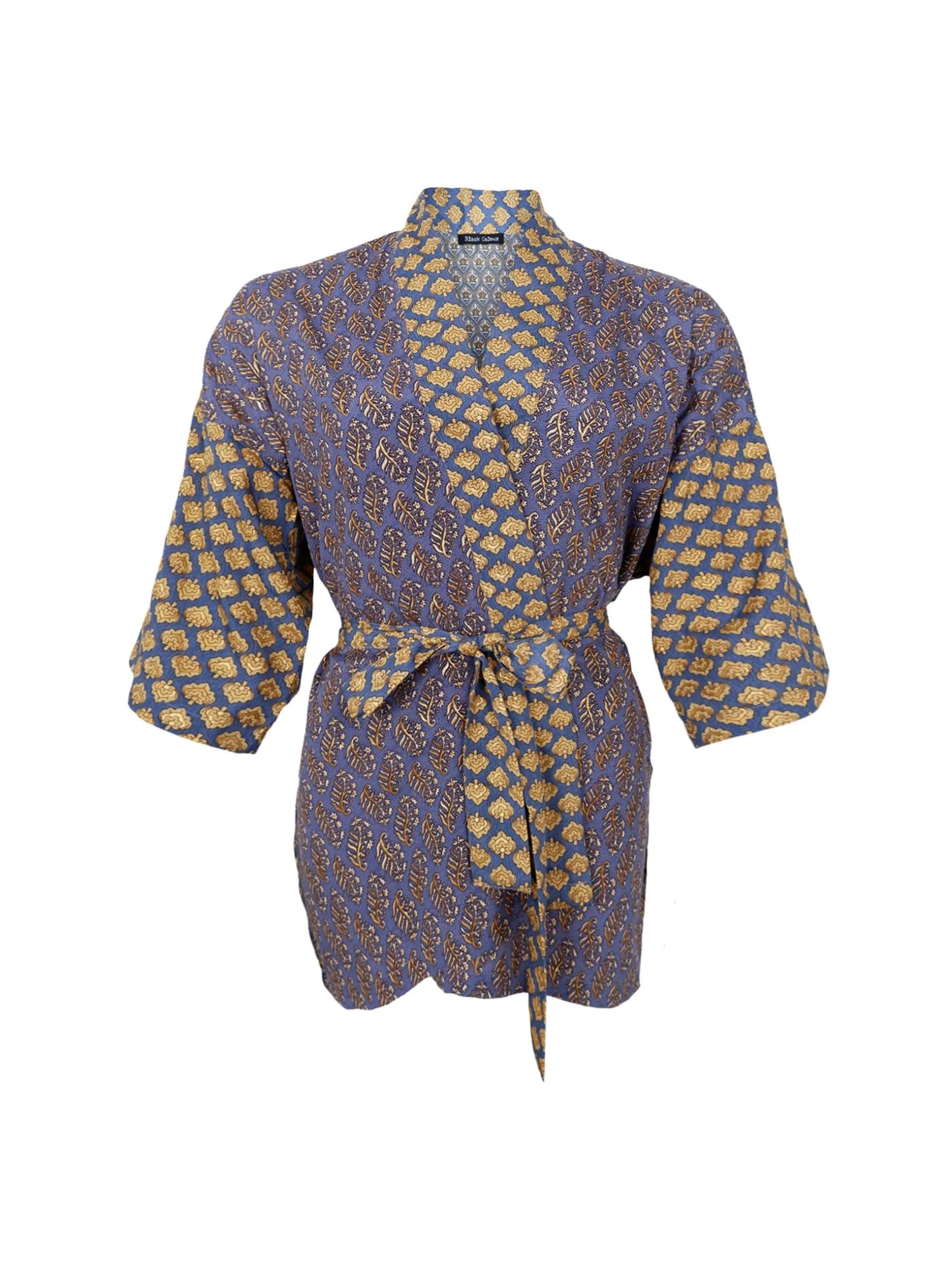 Luna stuttur kimono, blár