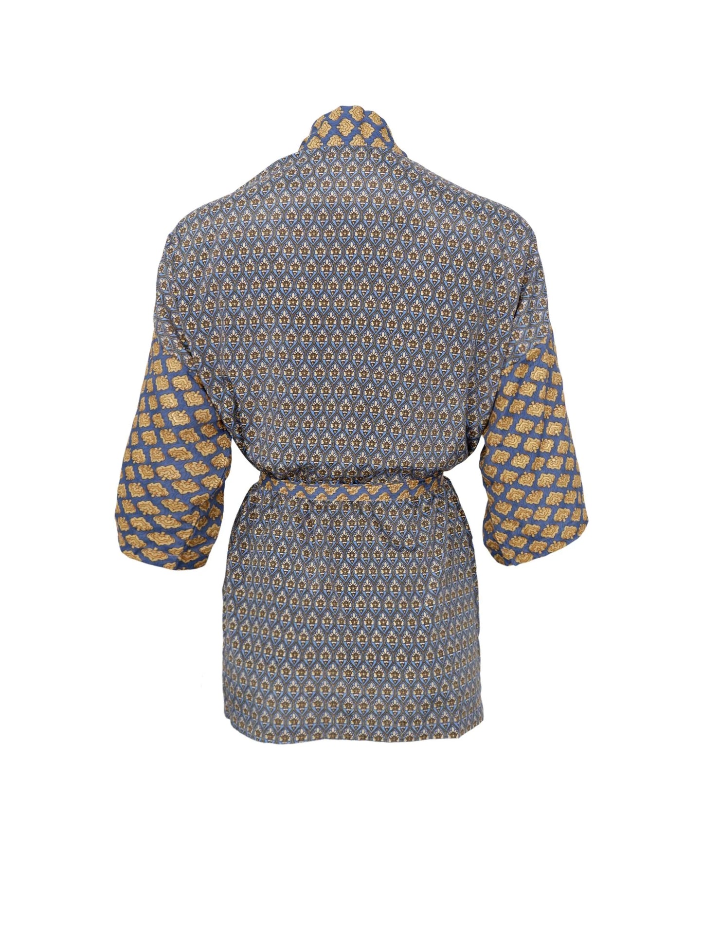 Luna stuttur kimono, blár