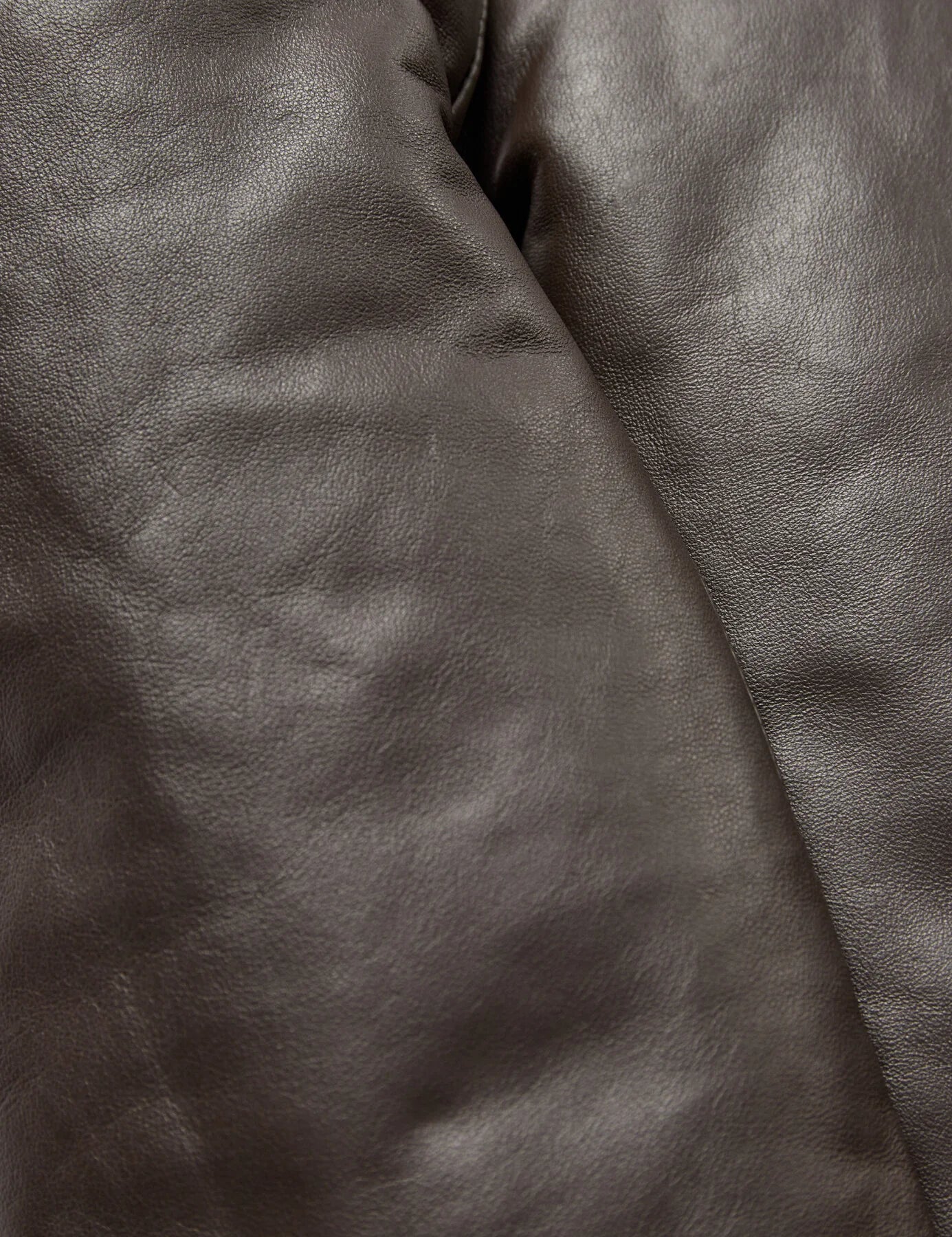 Hester leðurlúffur, brúnar