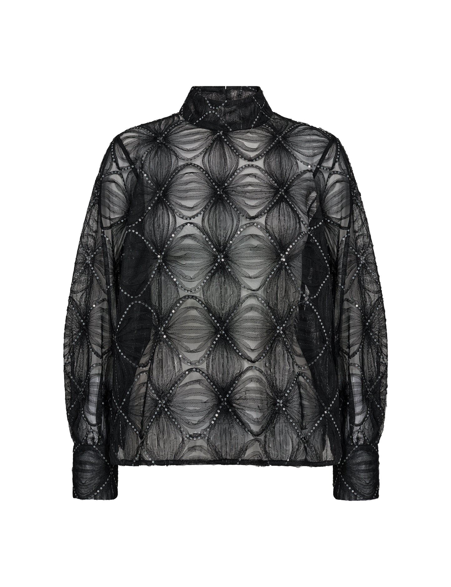 Opaya 1 blússa, svört