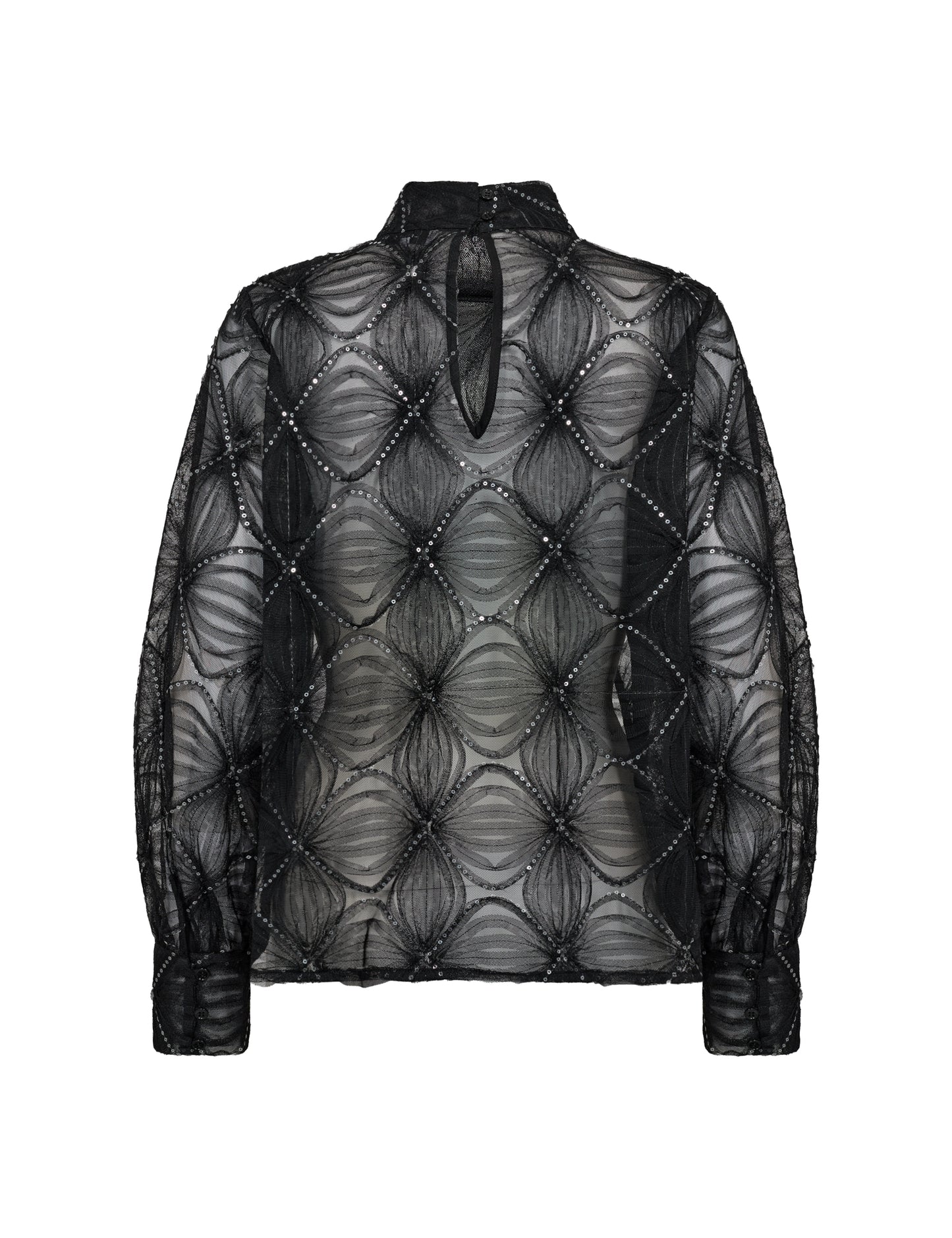 Opaya 1 blússa, svört