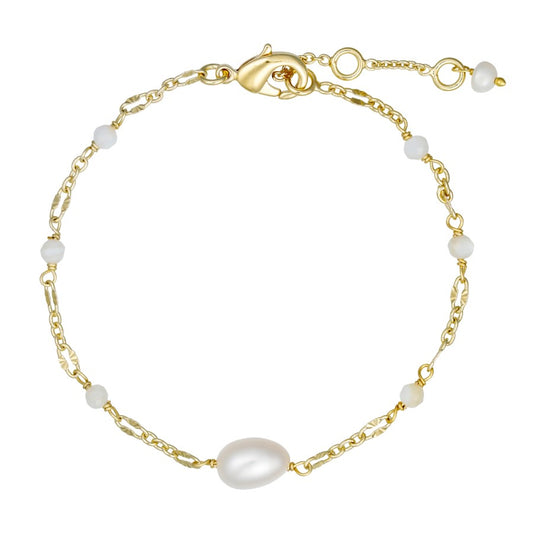 Lily armband, perlur