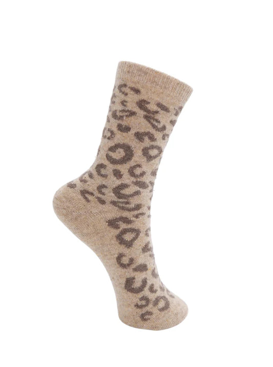 Kaleen ullarsokkar, beige
