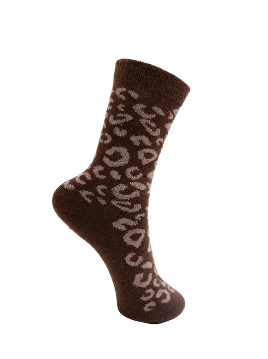 Kaleen ullarsokkar, mocca