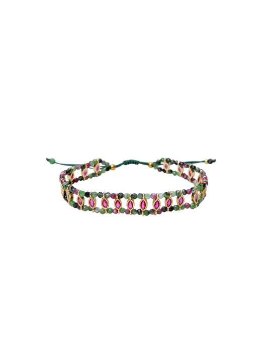 Geraldine armband, grænt