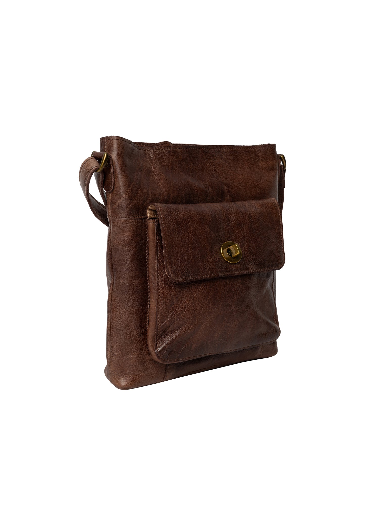 Kay leðurtaska, woodsmoke