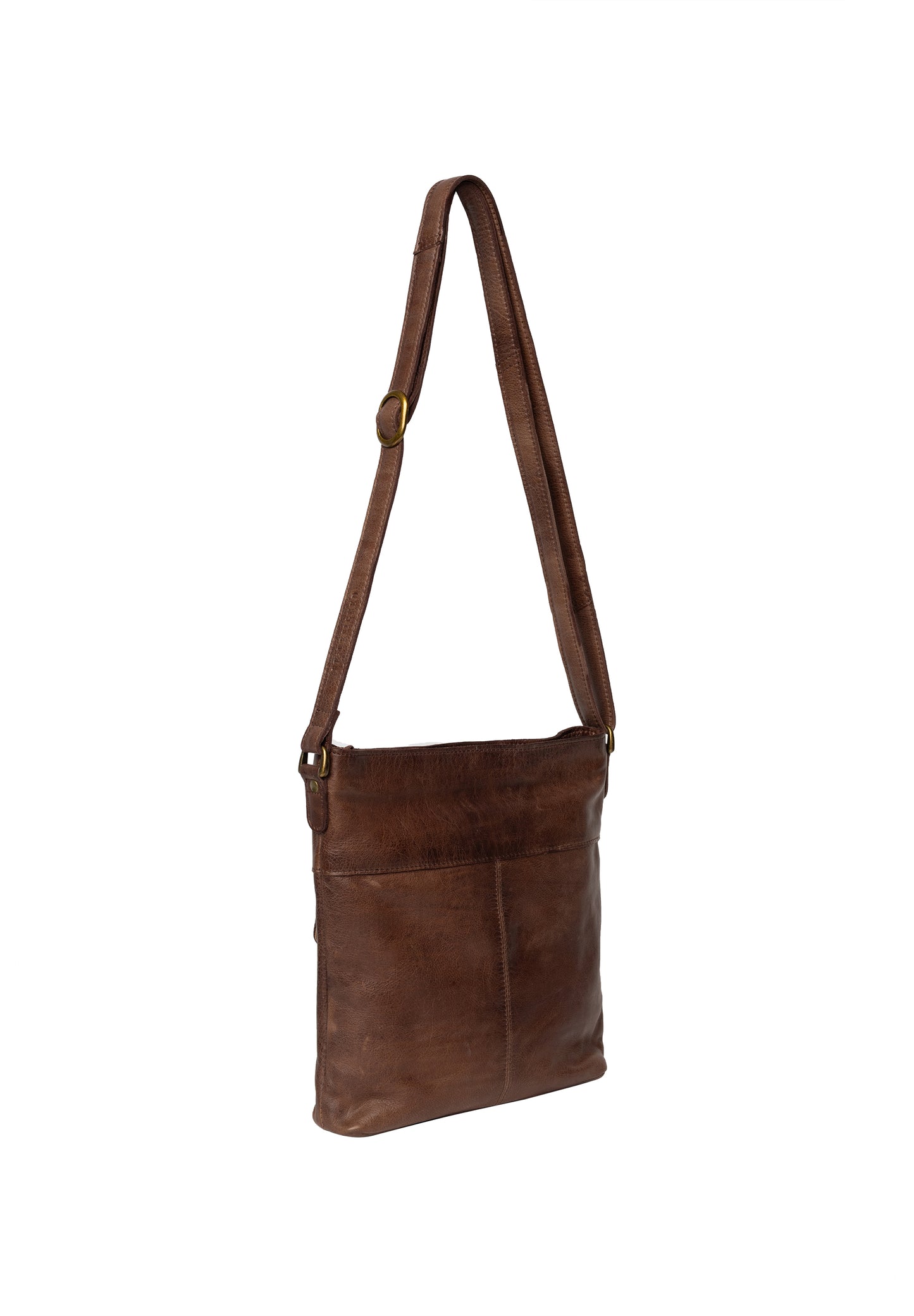 Kay leðurtaska, woodsmoke