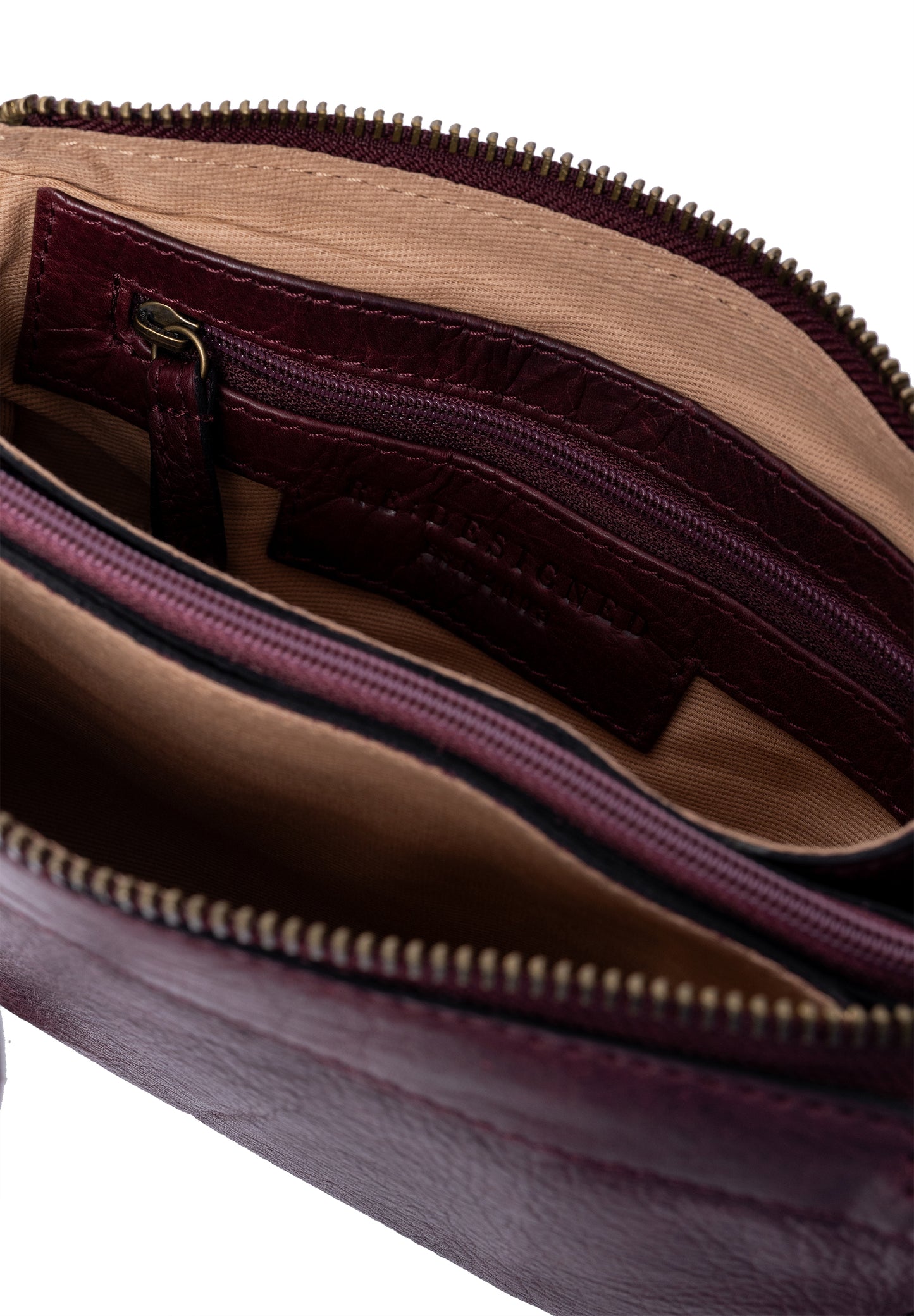 Lisa leðurveski, dark cherry